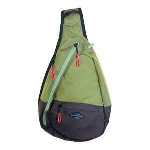 Sherpani Olive and Brown Crossbody Bag